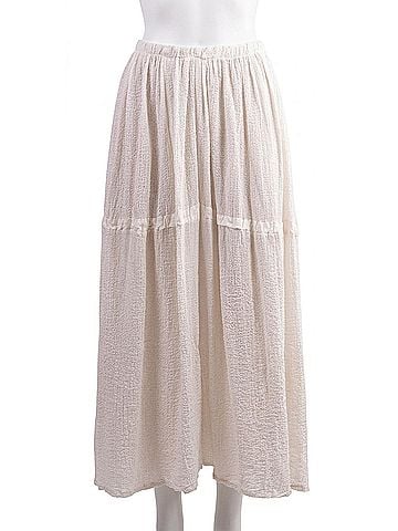 GiGi Moda Isabella Maxi Skirt in Cream (view 1)