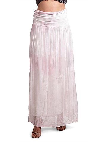 GiGi Moda Sondra Tie Dye Maxi Skirt in Pink (view 2)