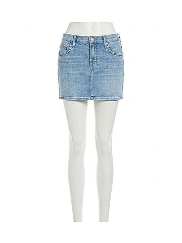 Mother The Vagabond Mini Skirt in Tune In Tune Out (view 1)