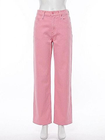 Mother Women's Maven Jeans in Rose Pink (view 1)