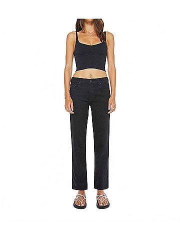 Mother Newbie Hover Jeans in Nighty Night (view 2)