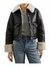 Rails Solid Black Imani Cropped Jacket in Black Ivory Size S - photo 2