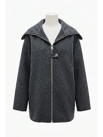 Rails Silves Heritage-Inspired Jacket in Charcoal (view 1)