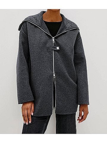 Rails Silves Heritage-Inspired Jacket in Charcoal (view 2)