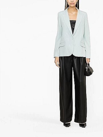 Zadig & Voltaire Voyage Crepe Blazer in Celadon (view 2)