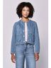 Dear John Blue Kit Quilted Denim Jacket in Moon Star Size L - photo 2