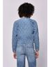 Dear John Blue Kit Quilted Denim Jacket in Moon Star Size L - photo 3