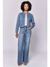 Dear John Blue Kit Quilted Denim Jacket in Moon Star Size L - photo 5
