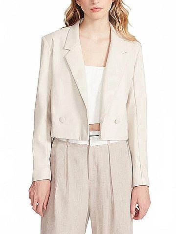 Steve Madden Nikola Blazer in Bone (view 2)