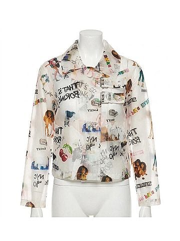 Steve Madden Tove Jacket in Multi (view 1)