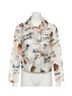 Steve Madden Graphic Brown Tove Jacket in Multi Size S - photo 1