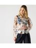Steve Madden Graphic Brown Tove Jacket in Multi Size S - photo 2