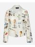 Steve Madden Graphic Brown Tove Jacket in Multi Size XS - photo 5