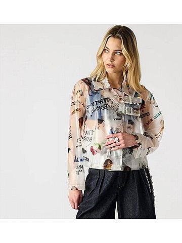 Steve Madden Tove Jacket in Multi (view 2)