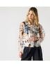 Steve Madden Graphic Brown Tove Jacket in Multi Size M - photo 2