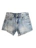 Gap Solid Blue Denim Shorts Size 26 waist - photo 1