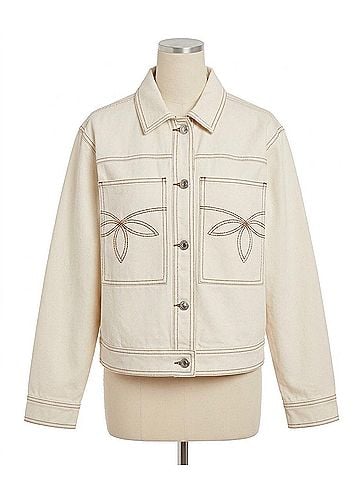 Rails Briggs Western Style Jacket in Bone (view 1)