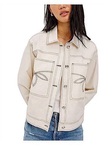 Rails Briggs Western Style Jacket in Bone (view 2)