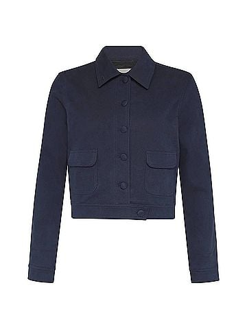 DL1961 Blouson Jacket in Bright Navy (view 1)
