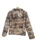 Patagonia 100% Polyester Floral Brown White Tan Faux Fur Jacket Size S - photo 2