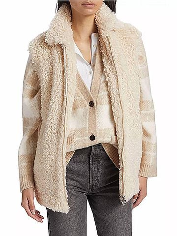 Rails Orion Vest in Ivory (view 2)