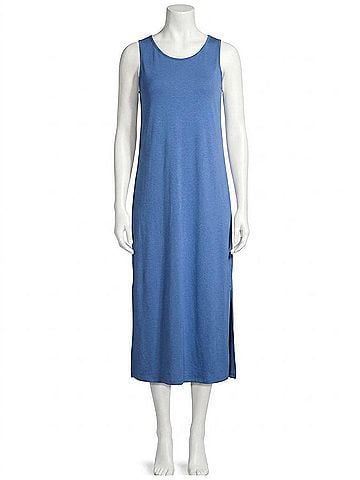 Nic + Zoe Ease And Comfort Dress in Cobalt (view 1)