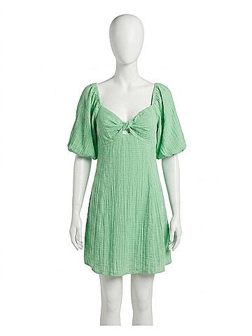 Billabong Sol Dress in Green (view 1)