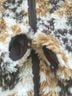 Patagonia 100% Polyester Floral Brown White Tan Faux Fur Jacket Size S - photo 7