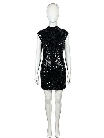 Sanctuary An Affair To Remember Mini Dress in Black (view 1)