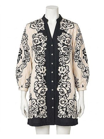 Cleobella Lilian Mini Dress in Botanica (view 1)