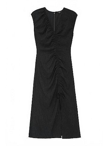 Rails Auren Dress in Black Jacquard (view 1)