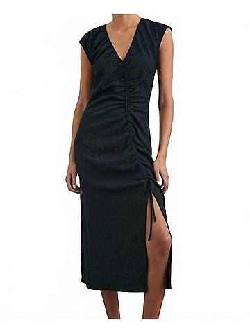 Rails Auren Dress in Black Jacquard (view 2)