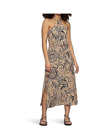 Sanctuary Havana Nights Halter Midi Dress in Desert Bandana (view 2)