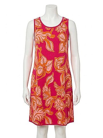 Tribal Reversible A-Line Dress in Gardenia (view 1)