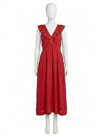 Rails Beaux Dress in Tomato (view 1)