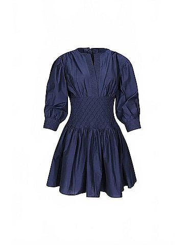 Hunter Bell Siri Dress in Navy (view 1)