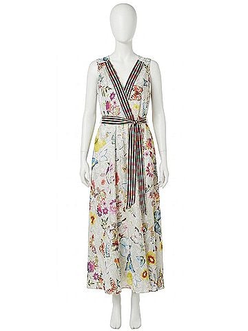 Johnny Was Edith Sleeveless Midi Dress in Multi (view 1)
