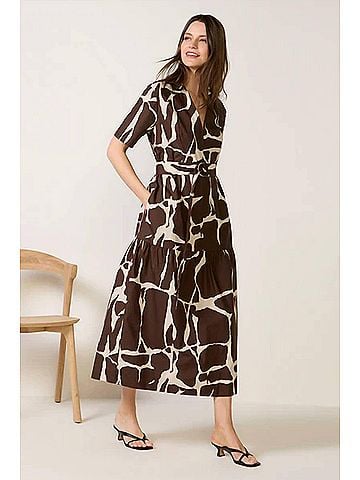 Rails Richmond Midi Shirt Dress in Terra (view 2)