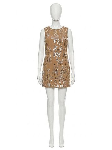 Sanctuary Better Place Embellished Dress in Brown (view 1)