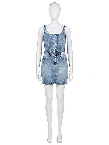 Hidden Jeans Roxy Mini Bodycon Dress in Light Vintage (view 1)