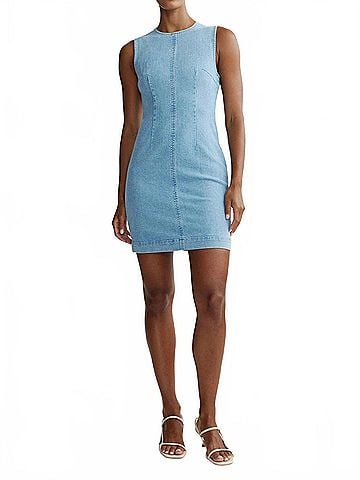 DL1961 Esme Mini Dress in Summer Day (view 2)