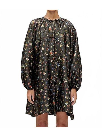 STINE GOYA Voluminous Bow Dress in Magnolia Garden (view 2)