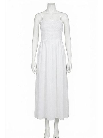 Z Supply Bayside Airy Maxi Dress in White (view 1)