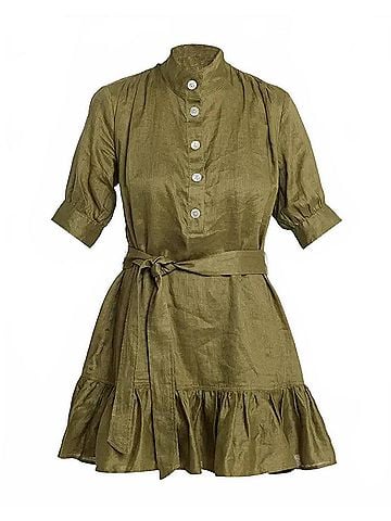 Veronica Beard Kaidin Dress in Army (view 1)