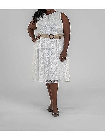 Maggy London Lani Dress in White (view 2)