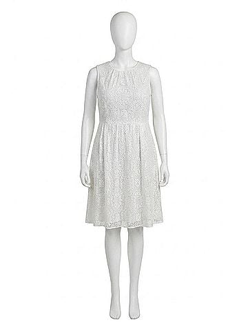 Maggy London Lani Dress in White (view 1)