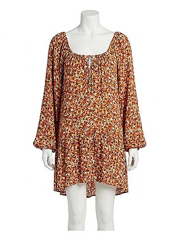 Billabong Lucky You Dress in Mocha (view 1)