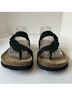 White Mountain 100% Leather Black Sandals Size 8 - photo 7