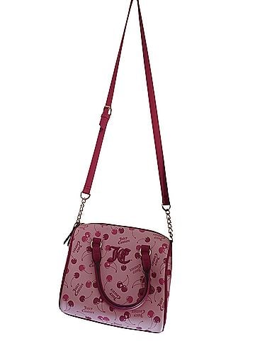 Juicy Couture Cherry Girl Satchel LT Pink Multi Leather Satchel (view 2)
