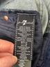 7 For All Mankind 100% Cotton Blue Jeans Size 26 - photo 9